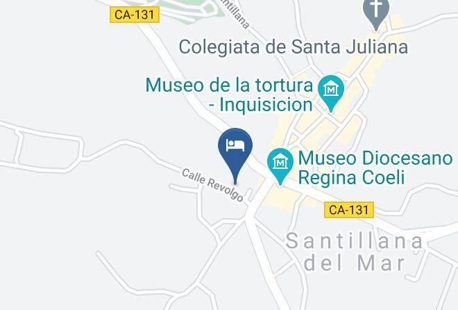 Santillana - Hotel La Casona De Revolgo Maps
