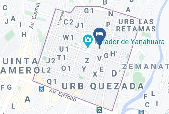 Yanahuara - Hotel La Casona Del Olivo Arequipa Maps