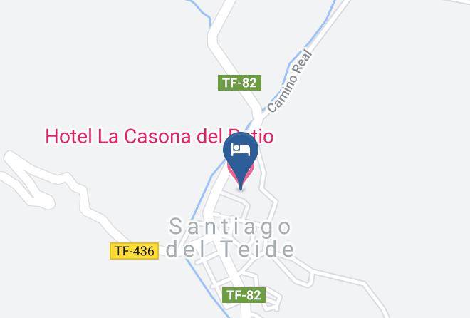 Santa Cruz De Tenerife - Hotel La Casona Del Patio Maps