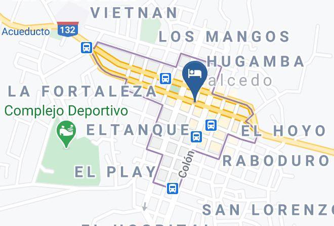 Salcedo - Hotel La Casona Gran Imperial Maps
