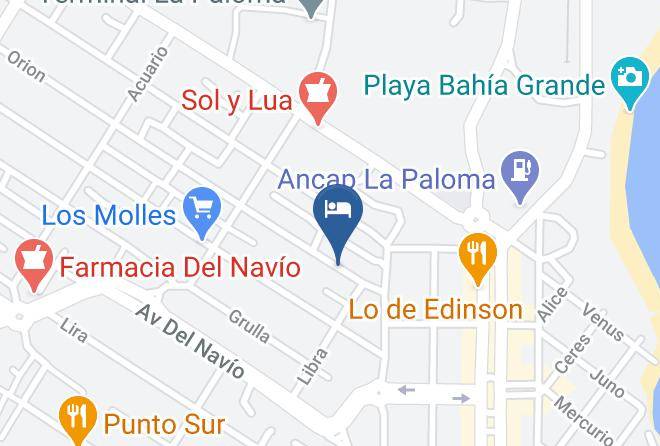 La Paloma - Hotel La Casona Maps