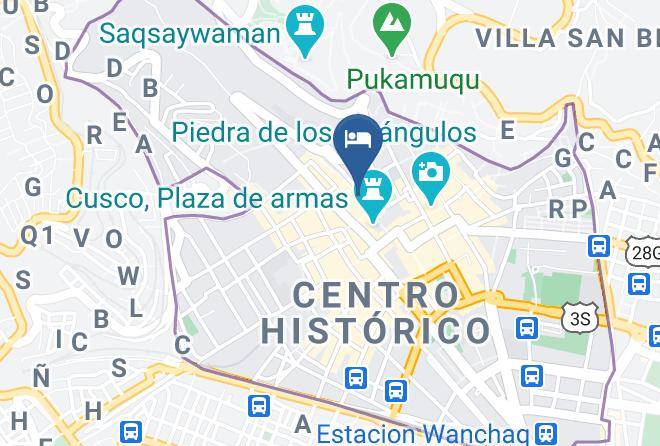 Cusco - Hotel La Casona Real Cusco Maps