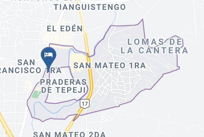 Tepeji Del Rio De Ocampo - Hotel La Casona Maps
