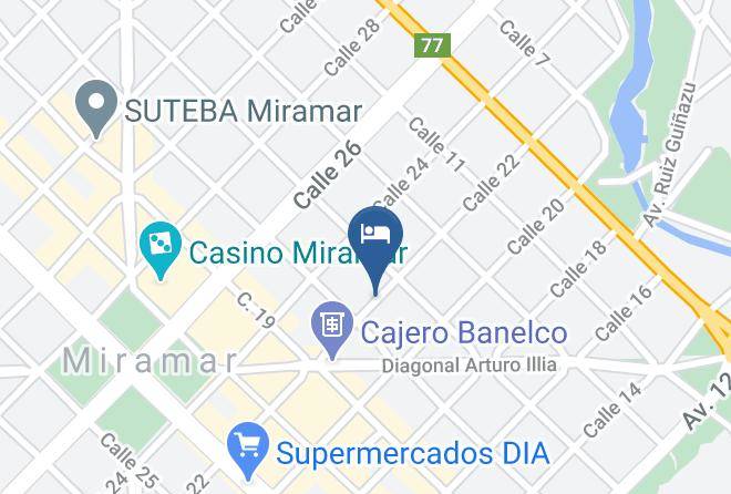 General Alvarado Partido - Hotel La Cava Maps