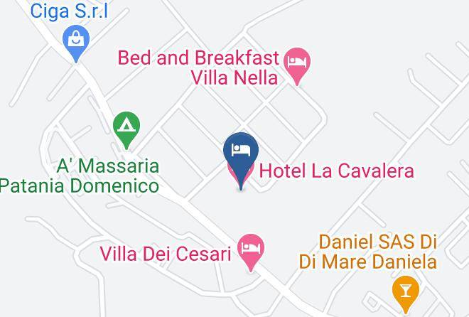 Syracuse - Hotel La Cavalera Maps