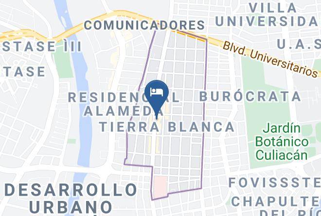 Culiacan - Hotel La Ceiba Maps