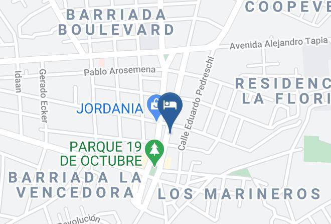 Aguadulce - Hotel La Central Maps