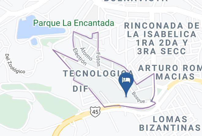 Zacatecas Tecnologica - Hotel La Central Maps