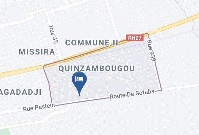 Bamako - Hotel La Chaumiere Maps