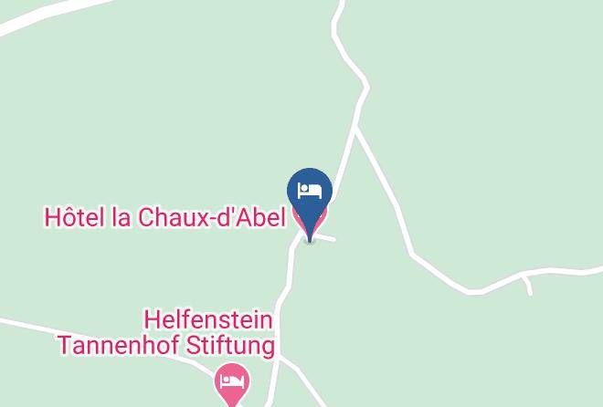 Bernese Jura - Hotel La Chaux D'abel Maps