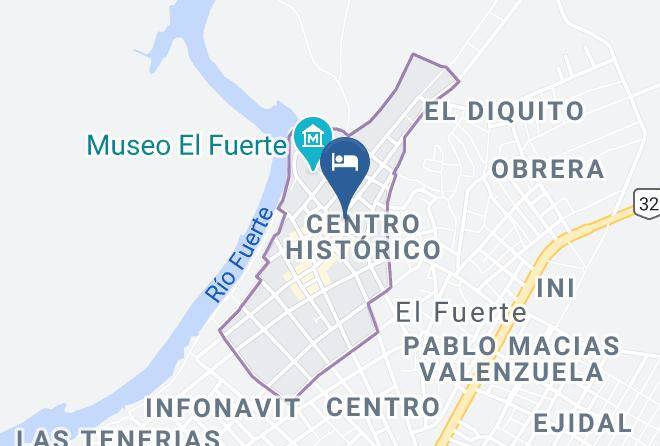 El Fuerte - Hotel La Choza Maps
