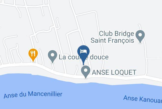 Saint Francois - Hotel La Christophine Maps