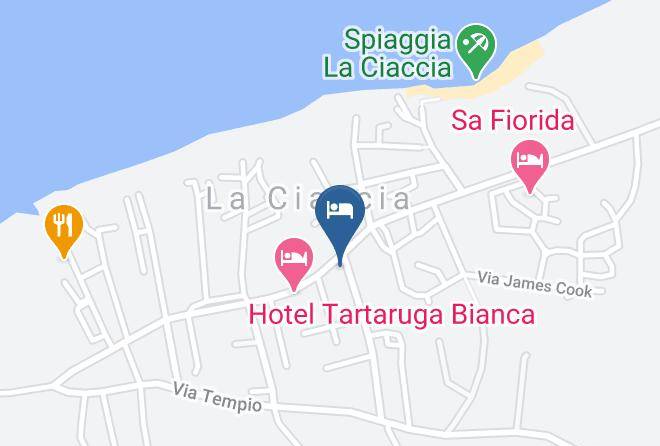 Sassari - Hotel La Ciaccia Maps