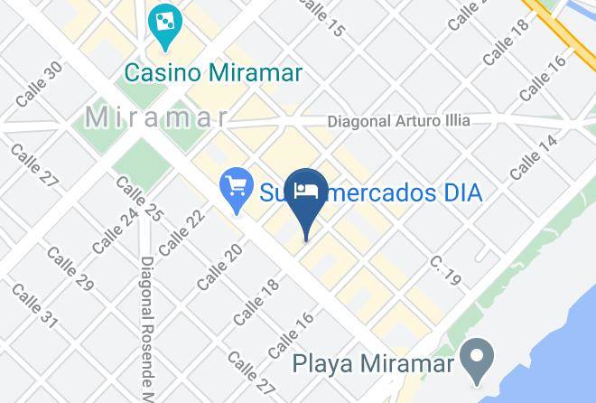 General Alvarado Partido - Hotel La Cibeles Maps