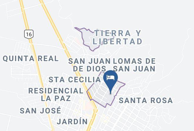 Los Reyes - Hotel La Cima Maps
