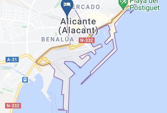 Hotel La City Estacion Map