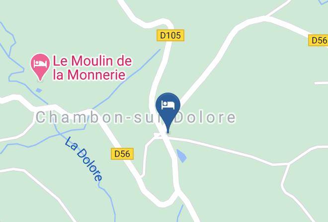 Puy De Dome - Hotel Restaurant La Clairiere Maps