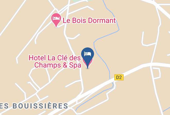 Vaucluse - Hotel La Cle Des Champs & Spa Maps