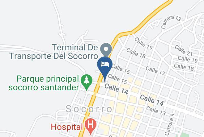 Hotel La Clementina Map