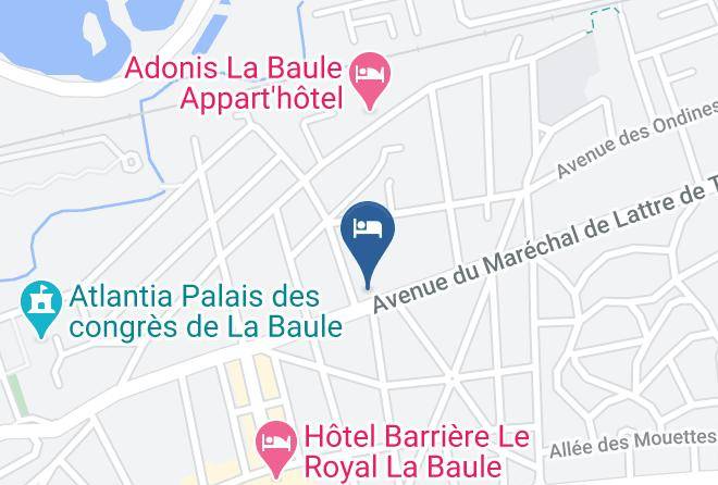 Loire Atlantique - Hotel La Closerie Maps