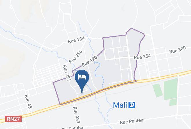 Bamako - Hotel La Coccinelle Maps
