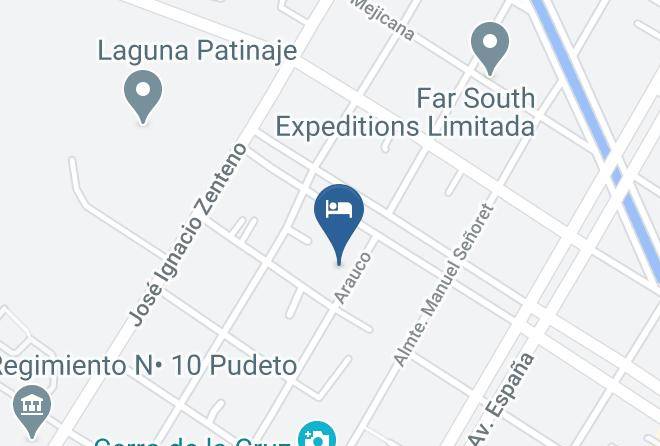 Magallanes Province - Hotel La Colet Maps