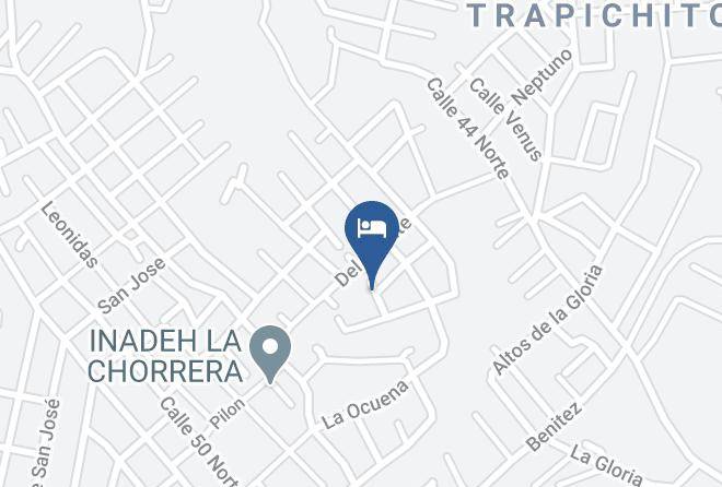 La Chorrera - Hotel La Colina Maps