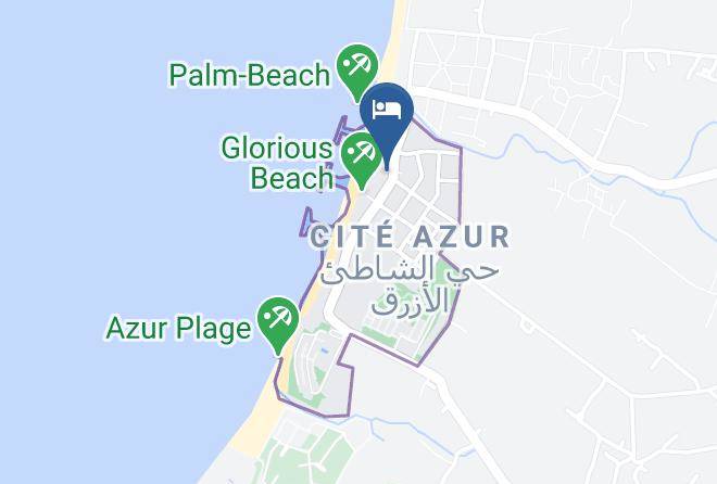 Algeria - Hotel La Colombe Maps