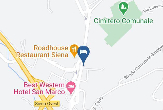 Siena - Hotel La Colonna Maps