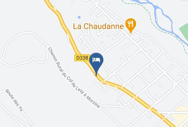 Haute Savoie - Hotel La Combe Humbert Maps