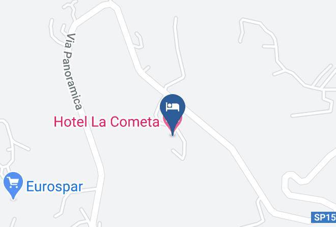 Cosenza - Hotel La Cometa Maps