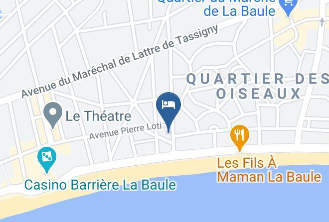 Loire Atlantique - Hotel La Concorde La Baule Maps
