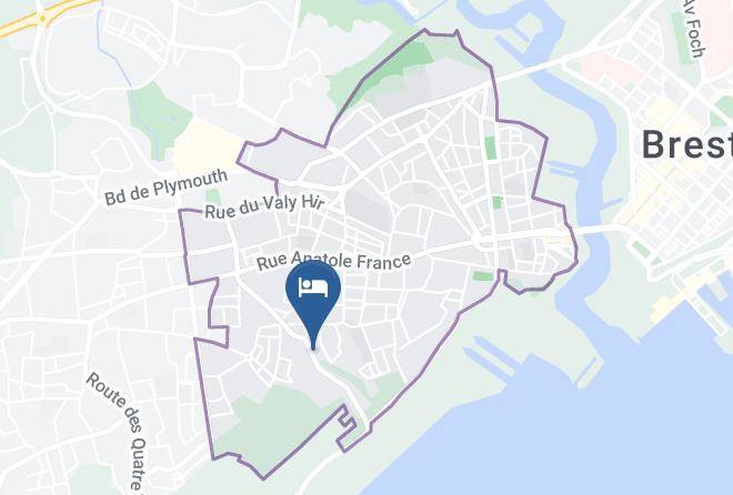 Finistere - Logis Hotel De La Corniche Maps