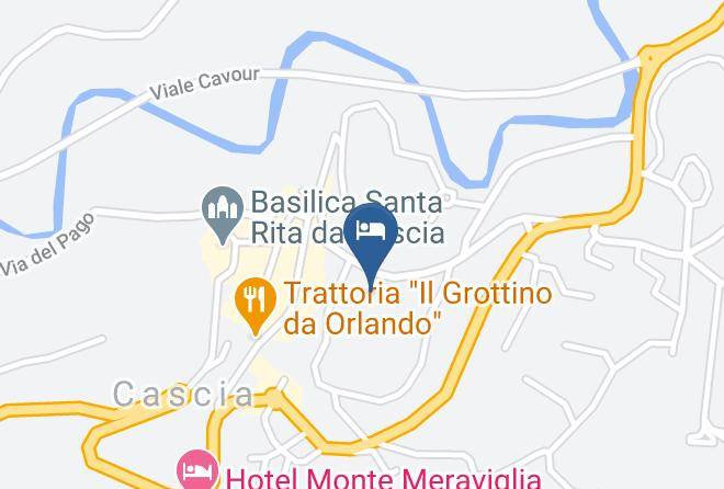 Perugia - Hotel La Corte Maps