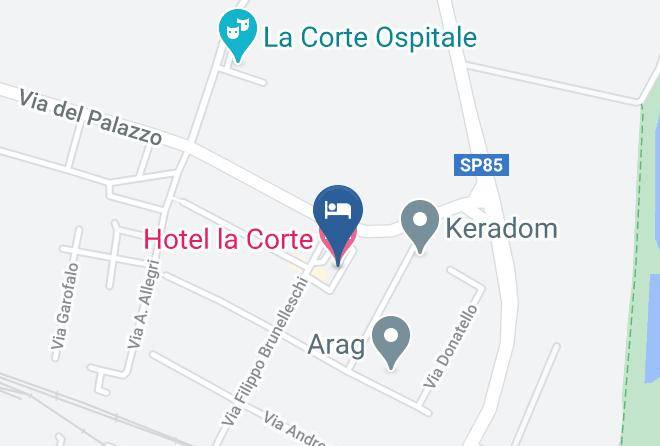 Reggio Emilia - Hotel La Corte Maps