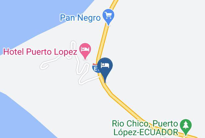 Puerto Lopez - Hotel La Costa International Maps