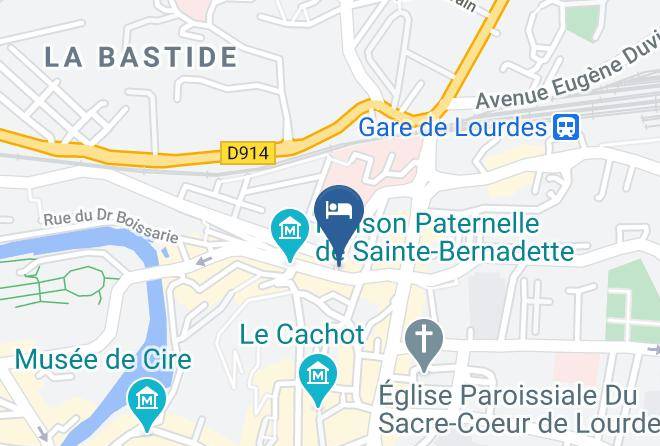 Hautes Pyrenees - Hotel La Coupole Maps