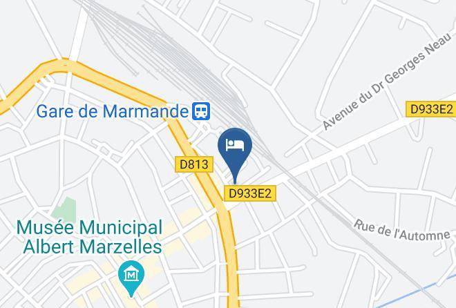 Lot Et Garonne - Hotel La Couronne Marmande Maps