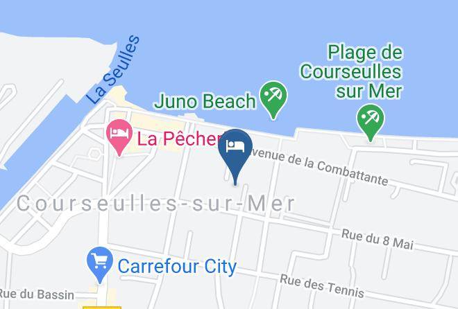 Calvados - Hotel La Cremaillere Cote Jardin Maps