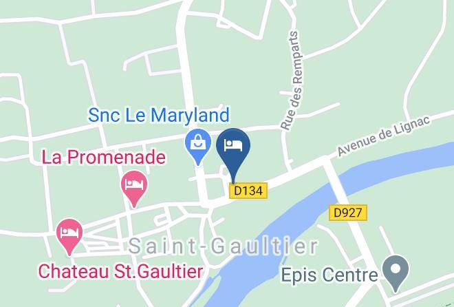 Indre - Hotel La Creperie Maps