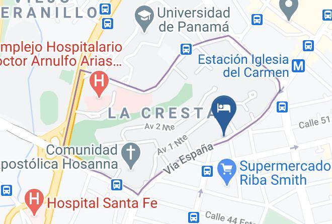 Bella Vista - Hotel La Cresta Inn Maps