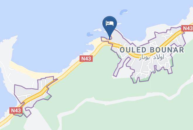 Jijel - Hotel La Crique Jijel Maps