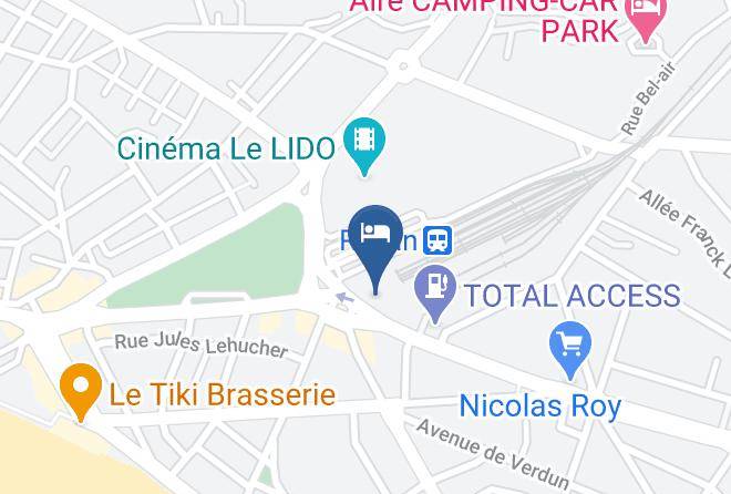 Hotel La Croisette Map