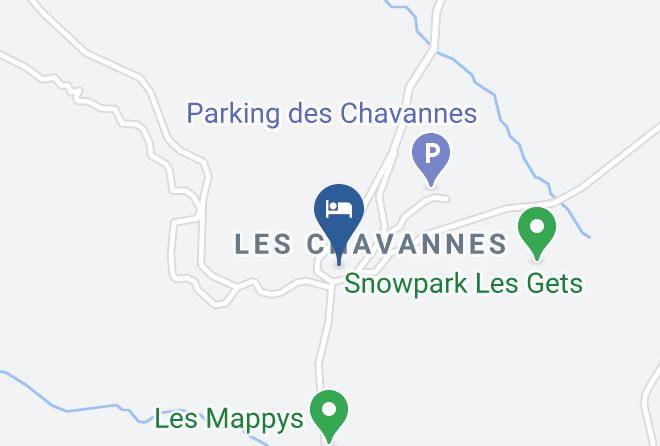 Haute Savoie - Hotel La Croix Blanche Maps