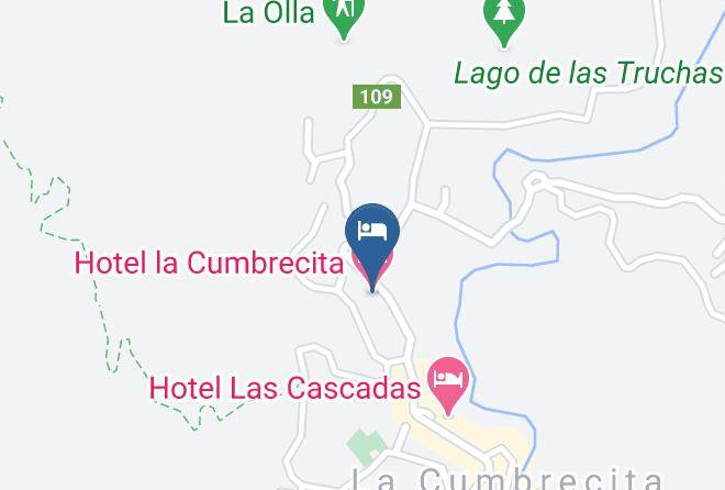 Calamuchita Department - Hotel La Cumbrecita Maps