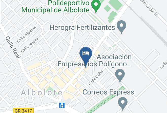 Granada - Hotel La Curva Maps