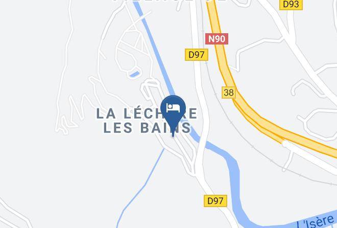 Savoie - Hotel La Darentasia Maps