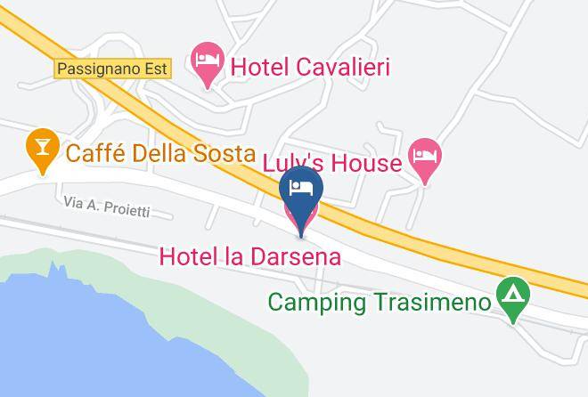 Perugia - Hotel La Darsena Maps