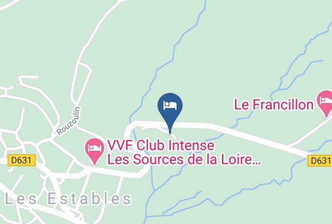 Haute Loire - Hotel La Decouverte Maps