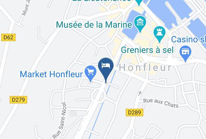 Calvados - Hotel La Diligence Maps